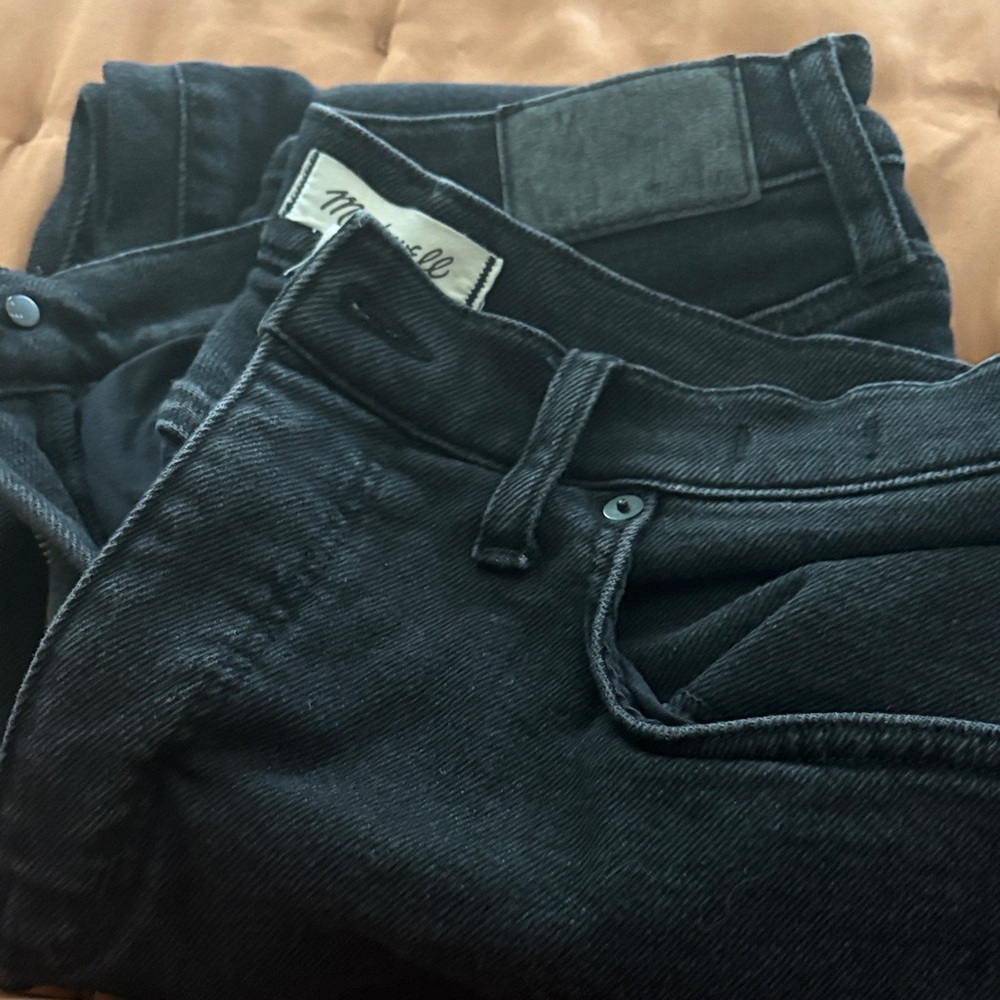 Madewell The Perfect Vintage Jean sz 31 color Black Frost